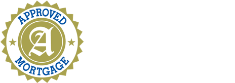 Approved Mortgage Logo in white